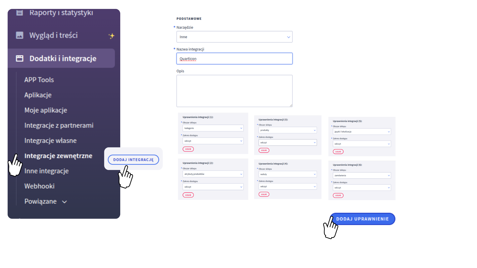 qon-integracje-klucz-api-shoper